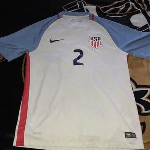 Nike USMNT soccer jersey